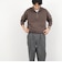 BARNS OUTFITTERS別注 スウェットハーフジップ 26AW