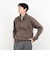 BARNS OUTFITTERS別注 スウェットハーフジップ 26AW
