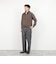 BARNS OUTFITTERS別注 スウェットハーフジップ 26AW