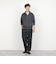 BARNS OUTFITTERS別注 スウェットハーフジップ 26AW