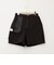 ウォッシャブルダブルクロススカート風ショートパンツ