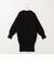 【WEB限定】ワイドリブヘムロングニット