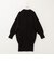 【WEB限定】ワイドリブヘムロングニット