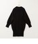 【WEB限定】ワイドリブヘムロングニット