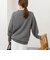 【WEB限定】ワイドリブヘムロングニット