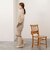 【WEB限定】ワイドリブヘムロングニット