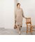 【WEB限定】ワイドリブヘムロングニット
