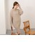 【WEB限定】ワイドリブヘムロングニット