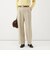 《防シワ》ウォッシャブルウールライクセミワイドパンツ