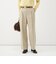 《防シワ》ウォッシャブルウールライクセミワイドパンツ