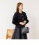 【TORRAZZO DONNA/トラッゾドンナ】2WAY Rabbit Fur knit Top