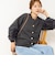 【TORRAZZO DONNA/トラッゾドンナ】2WAY Rabbit Fur knit Top