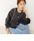 【TORRAZZO DONNA/トラッゾドンナ】2WAY Rabbit Fur knit Top