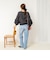 【TORRAZZO DONNA/トラッゾドンナ】2WAY Rabbit Fur knit Top