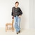 【TORRAZZO DONNA/トラッゾドンナ】2WAY Rabbit Fur knit Top