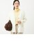《手洗い可能》スムース編みVネックカーディガン