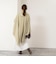 【WALANCE/ワランス】merino wool poncho stole