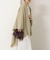 【WALANCE/ワランス】merino wool poncho stole