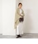 【WALANCE/ワランス】merino wool poncho stole