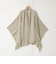 【WALANCE/ワランス】merino wool poncho stole