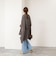 【WALANCE/ワランス】merino wool poncho stole