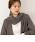 【WALANCE/ワランス】merino wool poncho stole