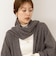 【WALANCE/ワランス】merino wool poncho stole