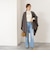 【WALANCE/ワランス】merino wool poncho stole