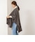 【WALANCE/ワランス】merino wool poncho stole