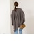 【WALANCE/ワランス】merino wool poncho stole