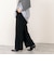 【WEB限定】ウォッシャブルパイルストレートイージーパンツ