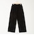 【WEB限定】ウォッシャブルパイルストレートイージーパンツ