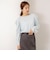 【WEB限定】《手洗い可能》タックドレープスリーブニット