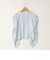 【WEB限定】《手洗い可能》タックドレープスリーブニット