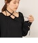 【WEB限定】ウォッシャブルチョーカーカットソー