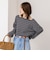 【WEB限定】ウォッシャブルチョーカーカットソー