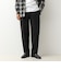 度詰ミニ裏毛ストレッチスウェットパンツ 26AW
