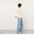 【IRONING/アイロニング】long cable cape