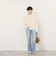 【IRONING/アイロニング】long cable cape