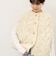 【IRONING/アイロニング】long cable cape