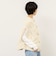 【IRONING/アイロニング】long cable cape