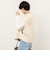【IRONING/アイロニング】long cable cape