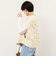 【IRONING/アイロニング】long cable cape