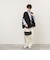 【IRONING/アイロニング】long cable cape