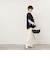 【IRONING/アイロニング】long cable cape
