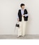 【IRONING/アイロニング】long cable cape