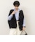 【IRONING/アイロニング】long cable cape