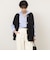 【IRONING/アイロニング】long cable cape