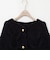 【IRONING/アイロニング】long cable cape