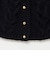 【IRONING/アイロニング】long cable cape